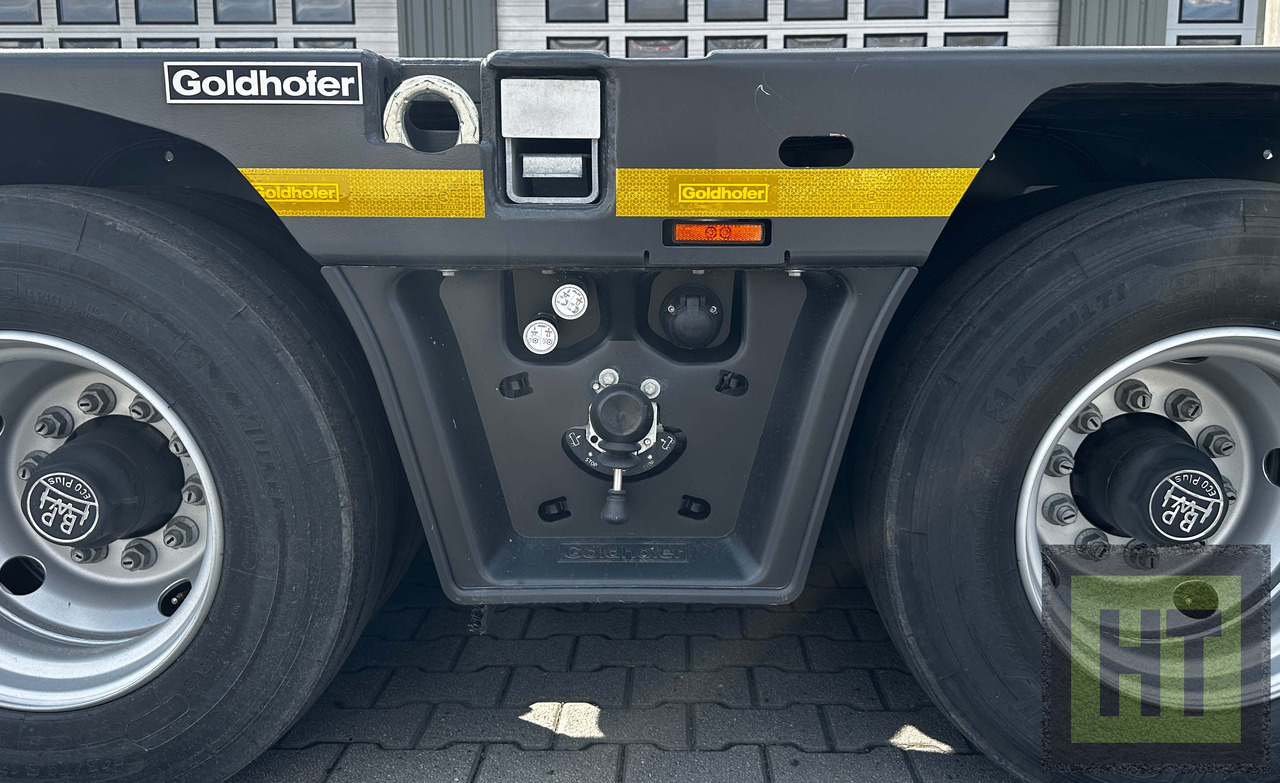 Goldhofer 4-Achs-Tele-Semi mit hydr. Doppelklapprampen - Tieflader Auflieger: das Bild 5 Goldhofer 4-Achs-Tele-Semi mit hydr. Doppelklapprampen - Tieflader Auflieger: das Bild 5