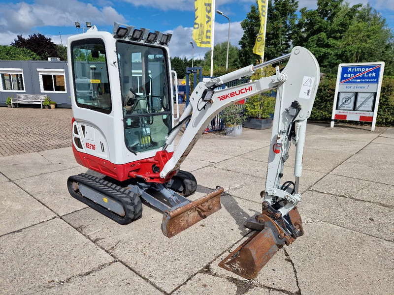 Takeuchi TB216 met 2089 uur - Minibagger: das Bild 2 Takeuchi TB216 met 2089 uur - Minibagger: das Bild 2