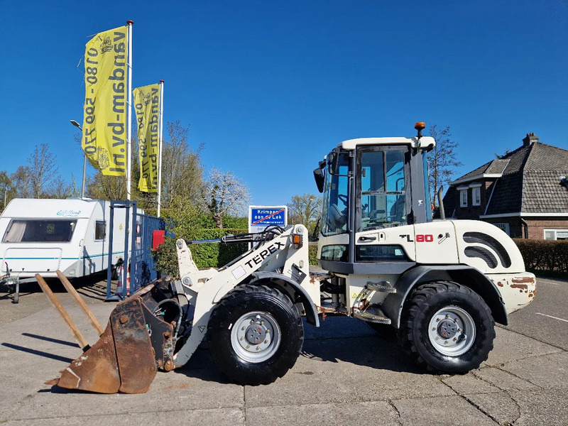 Terex TL80 palletvorken en 4in1-bak - Radlader: das Bild 1 Terex TL80 palletvorken en 4in1-bak - Radlader: das Bild 1