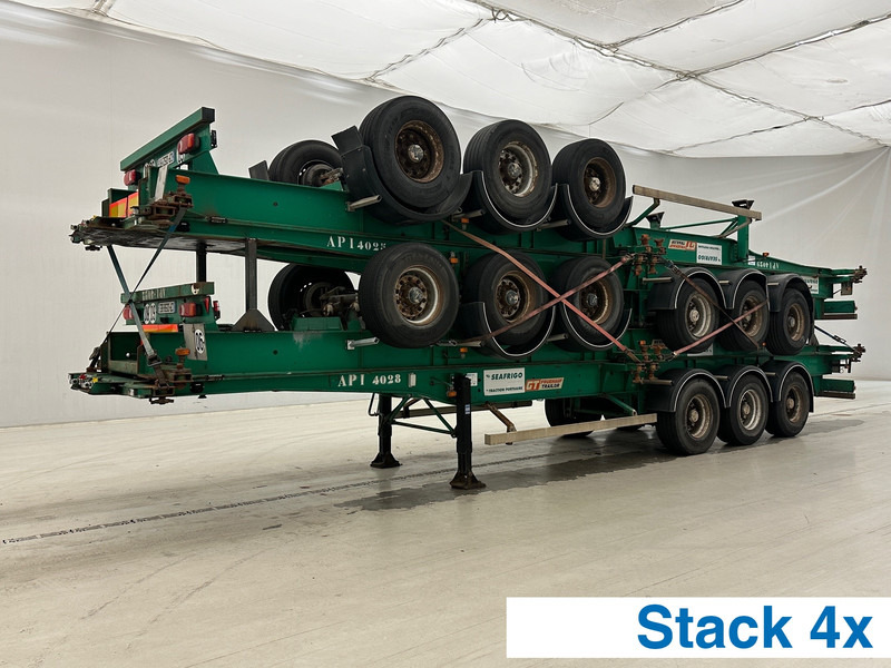 GT Trailers 4 x Skelet 2 x 20-40 ft* - Container/ Wechselfahrgestell Auflieger: das Bild 1 GT Trailers 4 x Skelet 2 x 20-40 ft* - Container/ Wechselfahrgestell Auflieger: das Bild 1
