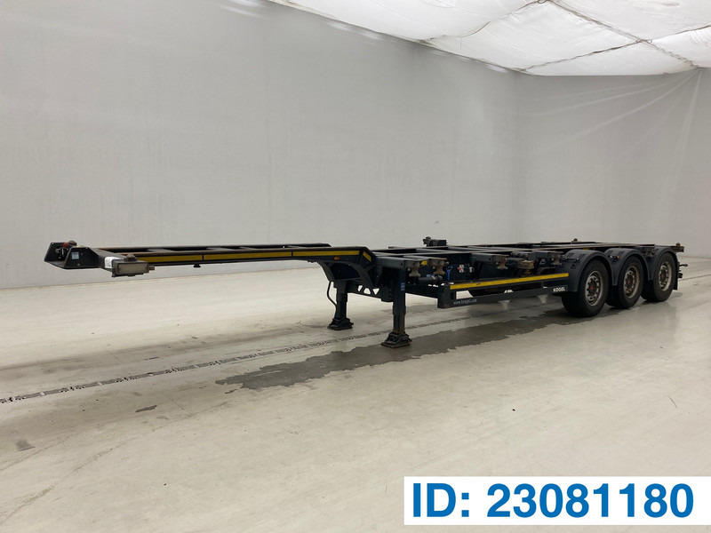 Kögel Polyvalent skelet 20-30-40 ft* - Container/ Wechselfahrgestell Auflieger: das Bild 1 Kögel Polyvalent skelet 20-30-40 ft* - Container/ Wechselfahrgestell Auflieger: das Bild 1