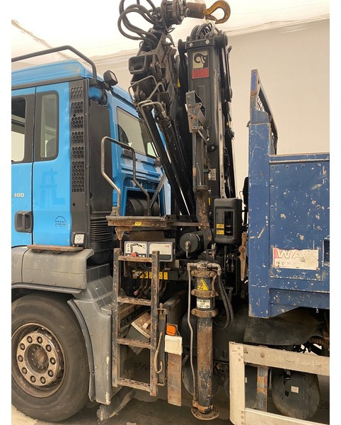 Kipper, Autokran MAN TGS 35.400 - 8x4: das Bild 13