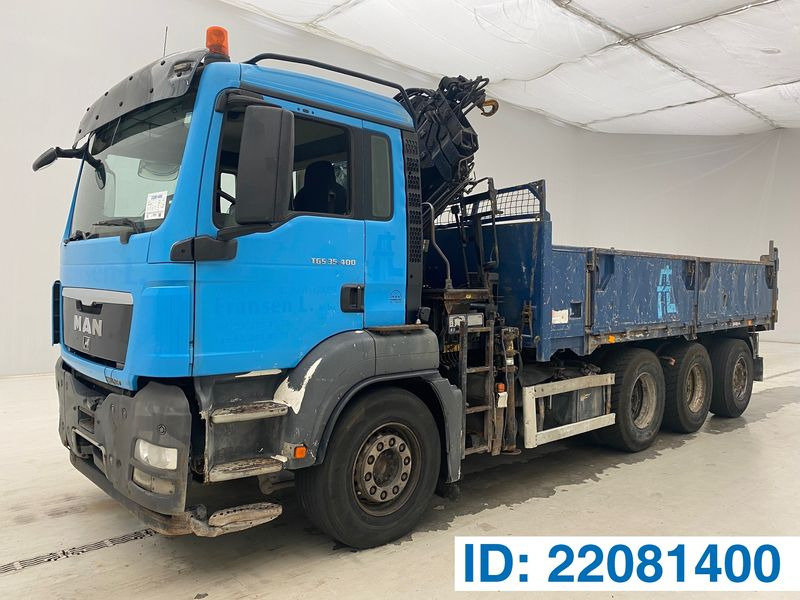 MAN TGS 35.400 - 8x4* - Kipper, Autokran: das Bild 1 MAN TGS 35.400 - 8x4* - Kipper, Autokran: das Bild 1