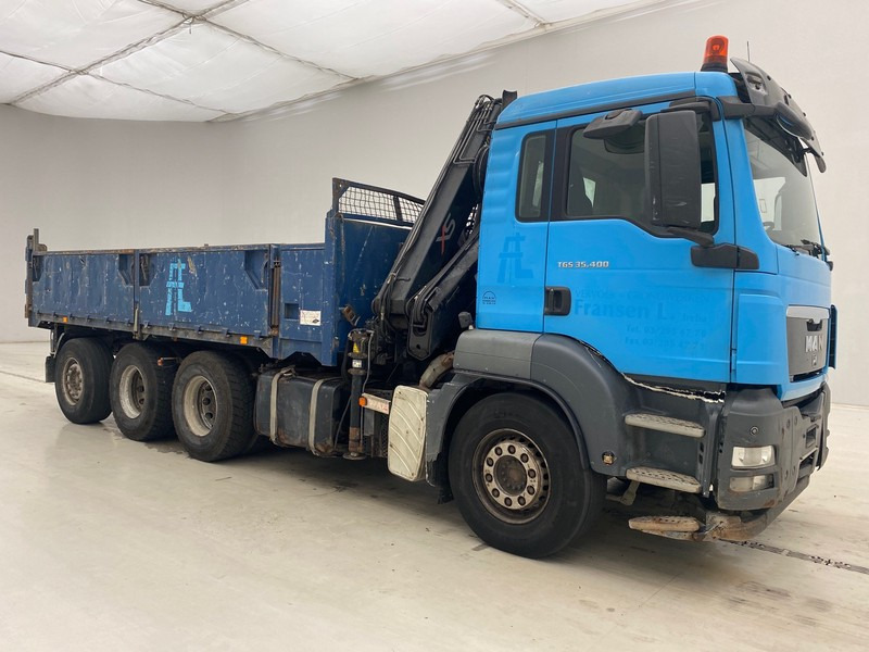 MAN TGS 35.400 - 8x4* - Kipper, Autokran: das Bild 3 MAN TGS 35.400 - 8x4* - Kipper, Autokran: das Bild 3