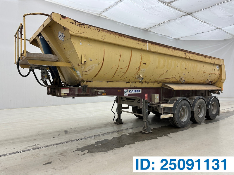 Robuste Kaiser 24 cub in steel - Kipper Auflieger: das Bild 1 Robuste Kaiser 24 cub in steel - Kipper Auflieger: das Bild 1