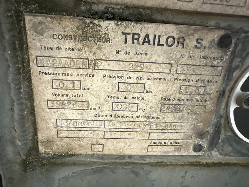 Tankauflieger Trailer Tank 39000 L: das Bild 12