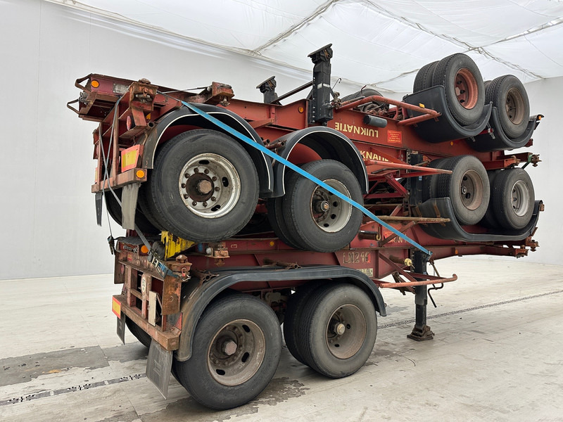 Van Hool Stack 4 x skelet 20 ft - Container/ Wechselfahrgestell Auflieger: das Bild 4 Van Hool Stack 4 x skelet 20 ft - Container/ Wechselfahrgestell Auflieger: das Bild 4