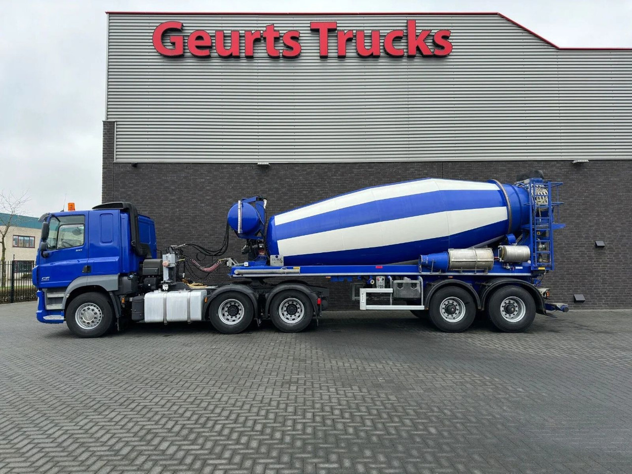 DAF CF 510 6X4 + DE BUF ST2 2-ASSIGE 10M3 CONCRETE M - Fahrmischer: das Bild 1 DAF CF 510 6X4 + DE BUF ST2 2-ASSIGE 10M3 CONCRETE M - Fahrmischer: das Bild 1