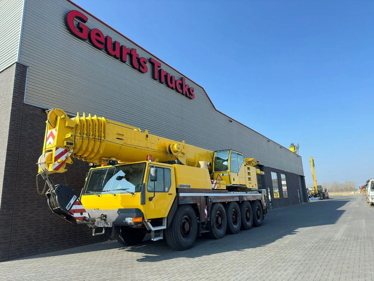 Liebherr LTM 1100/2 KRAAN/KRAN/CRANE/GRUA - Turmkran: das Bild 2 Liebherr LTM 1100/2 KRAAN/KRAN/CRANE/GRUA - Turmkran: das Bild 2