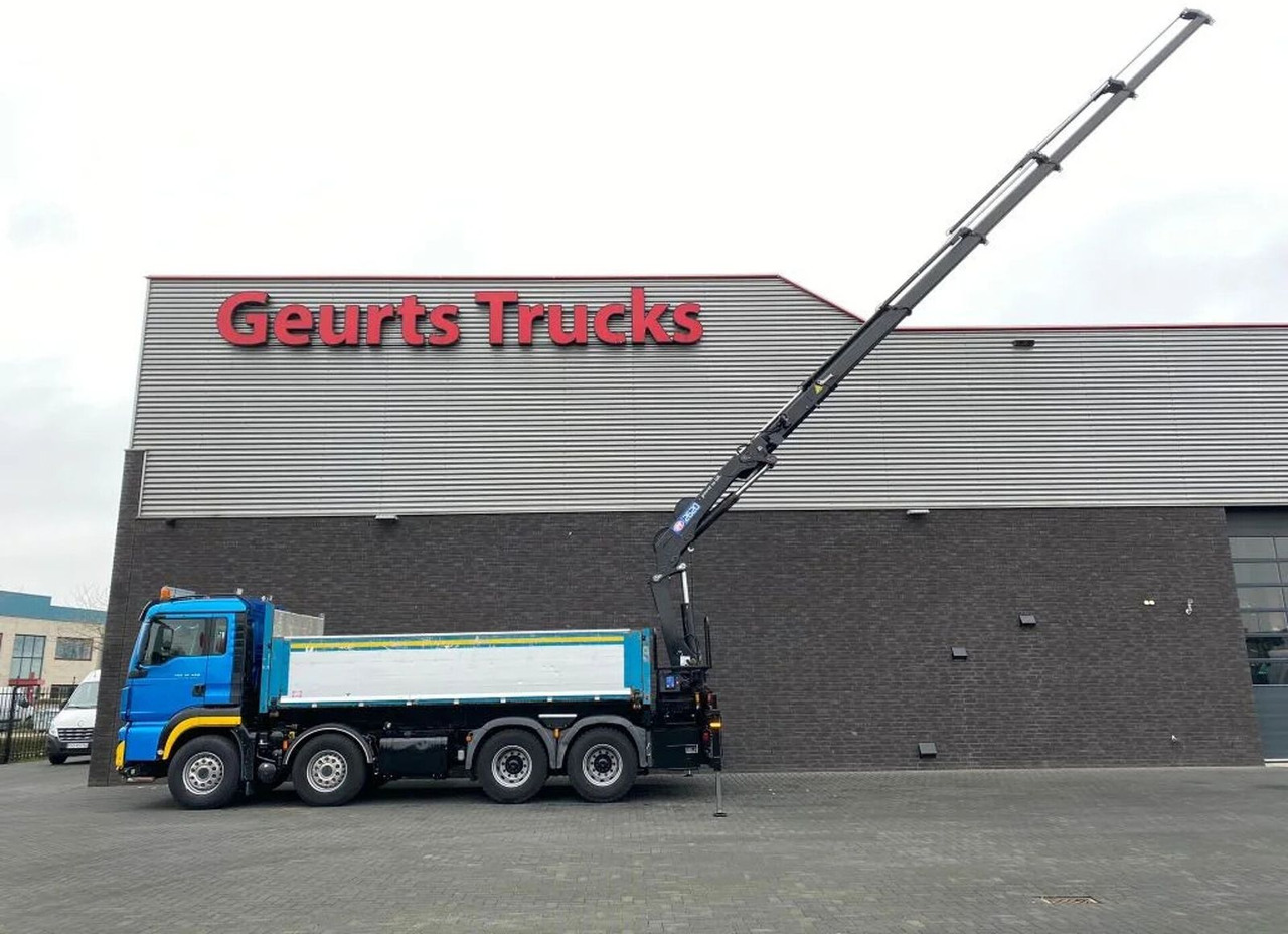 MAN TGS 35.480 8X4 KIPPER/TIPPER + HMF 2620-K5 KRAAN - Kipper, Autokran: das Bild 4 MAN TGS 35.480 8X4 KIPPER/TIPPER + HMF 2620-K5 KRAAN - Kipper, Autokran: das Bild 4