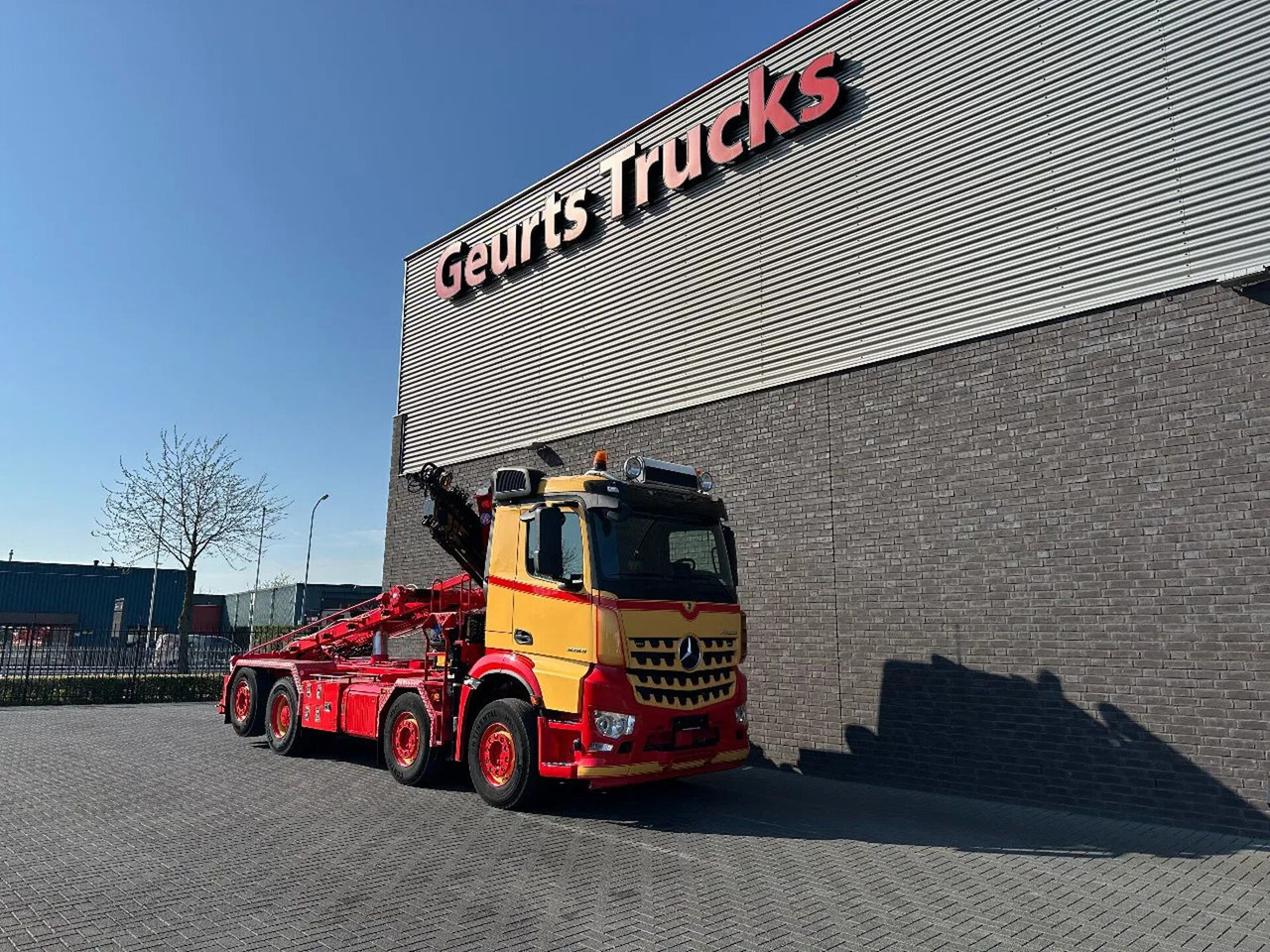Mercedes-Benz Arocs 3253 L ENA 8X2/4 HMF2820 KRAAN / KRAN/ CRA - Abrollkipper, Autokran: das Bild 5 Mercedes-Benz Arocs 3253 L ENA 8X2/4 HMF2820 KRAAN / KRAN/ CRA - Abrollkipper, Autokran: das Bild 5