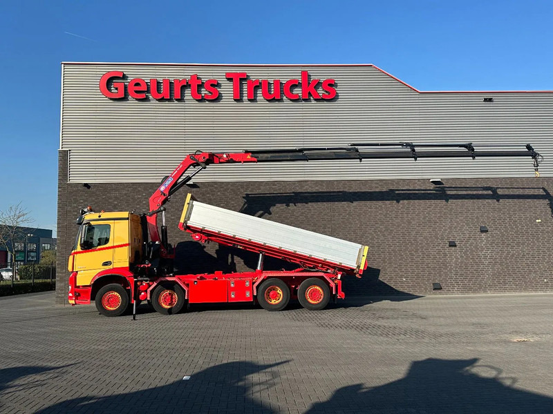 Mercedes-Benz Arocs 3253 L ENA 8X2/4 HMF2820 KRAAN / KRAN/ CRANE MET TF.324 KABELSYSTEEM / SEILGERATE / CABLE SYSTEM - Seil Abrollkipper, Autokran: das Bild 1 Mercedes-Benz Arocs 3253 L ENA 8X2/4 HMF2820 KRAAN / KRAN/ CRANE MET TF.324 KABELSYSTEEM / SEILGERATE / CABLE SYSTEM - Seil Abrollkipper, Autokran: das Bild 1