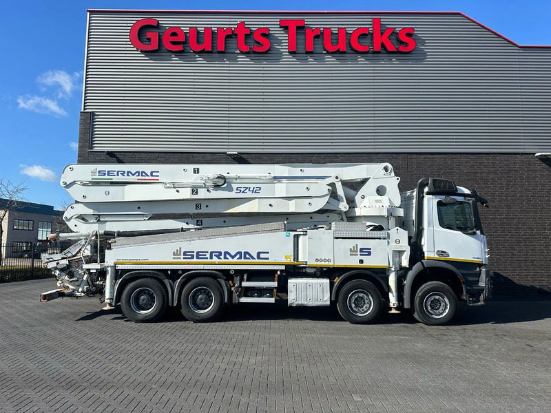 Mercedes-Benz Arocs 4451 8X4 + SERMAC 5Z42 BETONPOMP/BETONPUMPE/CONCRETE PUMP - Betonpumpe: das Bild 4 Mercedes-Benz Arocs 4451 8X4 + SERMAC 5Z42 BETONPOMP/BETONPUMPE/CONCRETE PUMP - Betonpumpe: das Bild 4