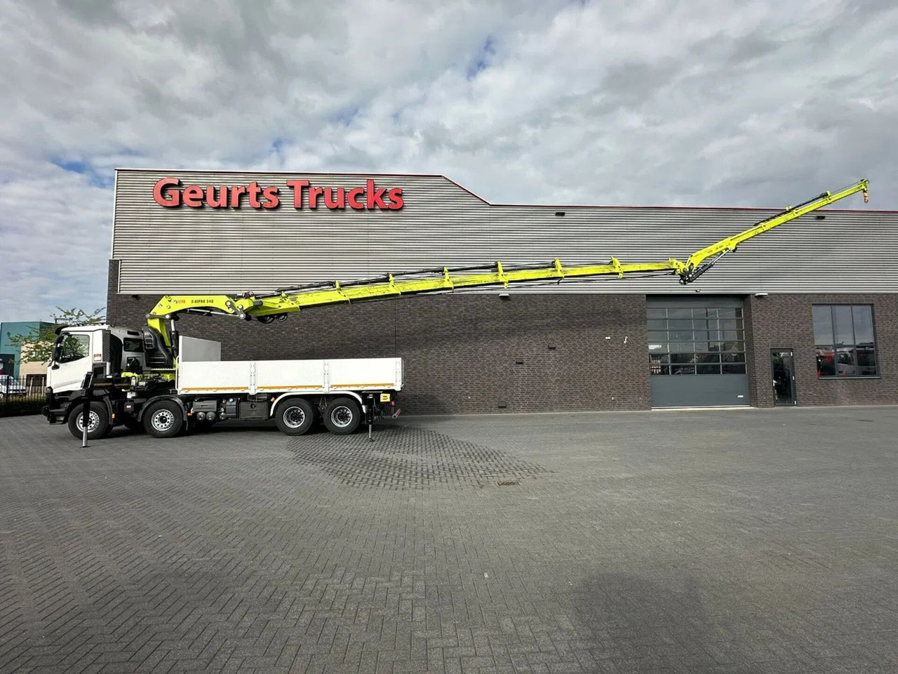 Renault C460 8X4 + HIAB X-HIPRO 548 E-7 MET JIB KRAAN / - Autokran: das Bild 5 Renault C460 8X4 + HIAB X-HIPRO 548 E-7 MET JIB KRAAN / - Autokran: das Bild 5