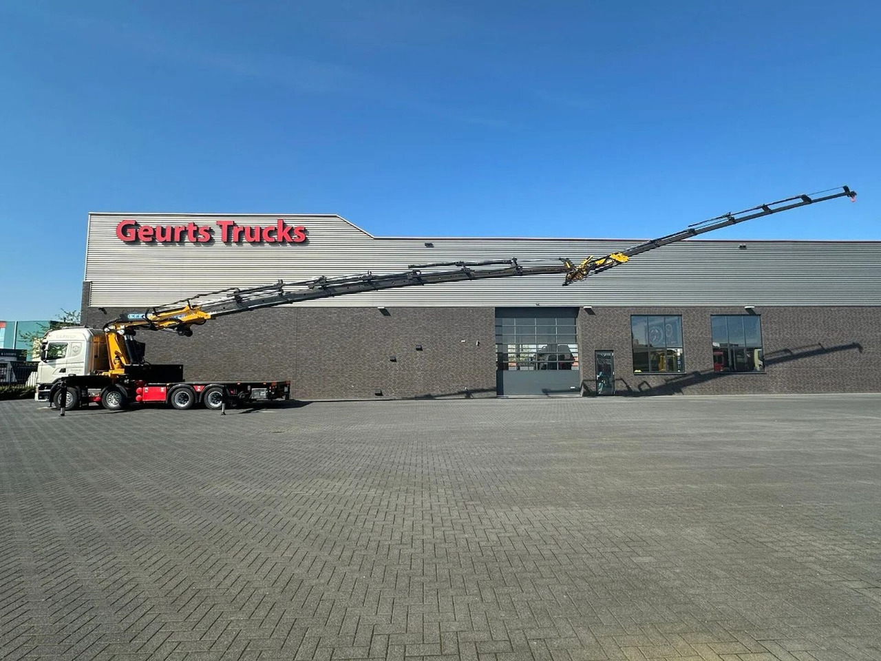 Scania G450 8X4 + EFFER 1255/8S + JIB 6S HD KRAAN/KRAN/ - Autokran: das Bild 4 Scania G450 8X4 + EFFER 1255/8S + JIB 6S HD KRAAN/KRAN/ - Autokran: das Bild 4