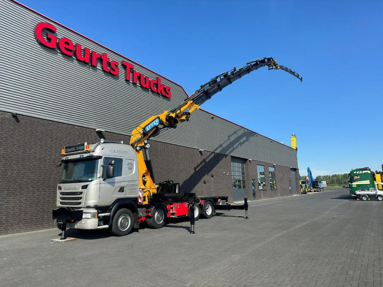 Scania G450 8X4 + EFFER 1255/8S + JIB 6S HD KRAAN/KRAN/ - Autokran: das Bild 2 Scania G450 8X4 + EFFER 1255/8S + JIB 6S HD KRAAN/KRAN/ - Autokran: das Bild 2