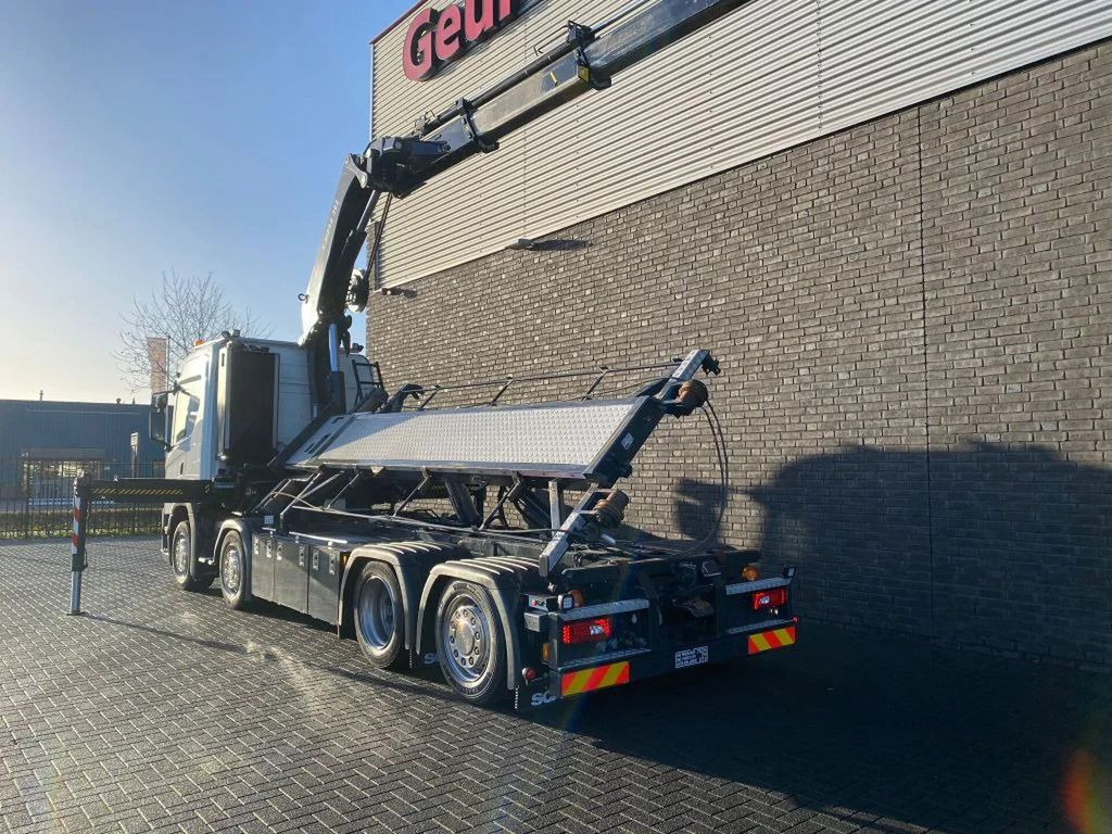 Scania G500 NGS 8X2 MET 3 ZIJDIGE KABELSYSTEEM + HIAB 3 - Abrollkipper, Autokran: das Bild 5 Scania G500 NGS 8X2 MET 3 ZIJDIGE KABELSYSTEEM + HIAB 3 - Abrollkipper, Autokran: das Bild 5