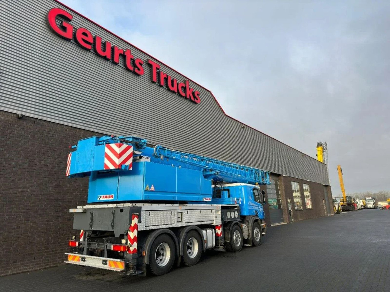 Scania P420 8X4 + FAUN HK 40 + JIB KRAAN/KRAN/CRANE/GRU - Autokran: das Bild 5 Scania P420 8X4 + FAUN HK 40 + JIB KRAAN/KRAN/CRANE/GRU - Autokran: das Bild 5