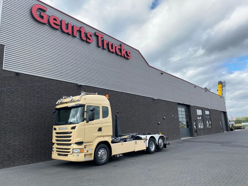 Scania R450 6X2 + PALFINGER HAAKARMSYSTEEM/ABROLLKIPPER/HOOKLIFT - Abrollkipper: das Bild 3 Scania R450 6X2 + PALFINGER HAAKARMSYSTEEM/ABROLLKIPPER/HOOKLIFT - Abrollkipper: das Bild 3