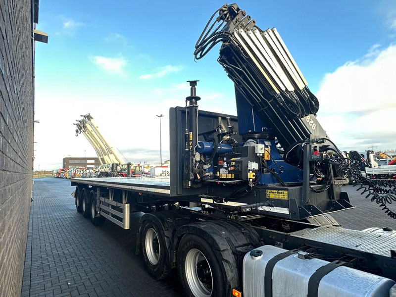 TURBO ,S HOET SC33AA KRAAN/KRAN/CRANE - Pritschenauflieger/ Plattformauflieger: das Bild 5 TURBO ,S HOET SC33AA KRAAN/KRAN/CRANE - Pritschenauflieger/ Plattformauflieger: das Bild 5