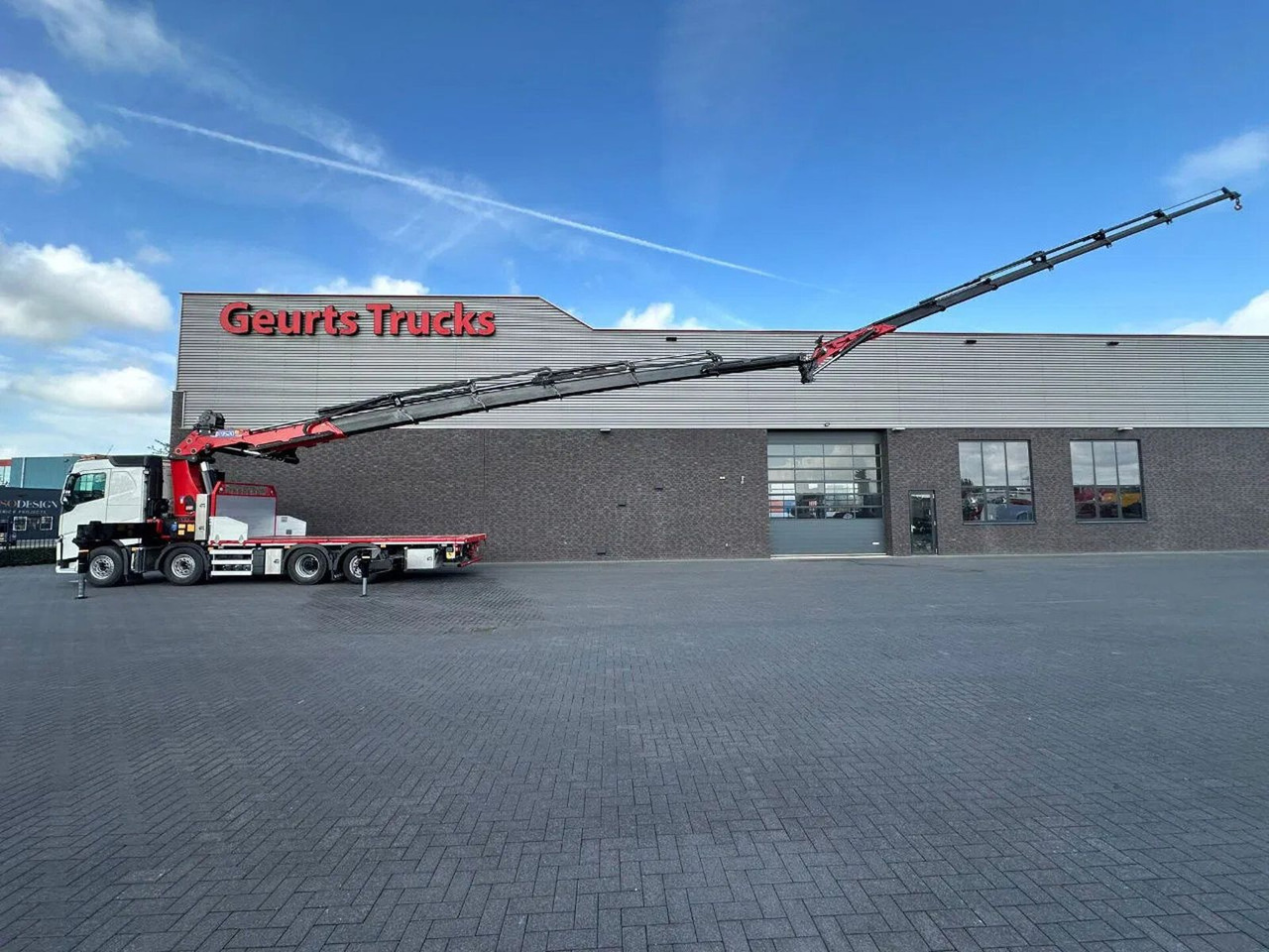 Volvo FH 540 8X2 MET HMF 9520K-K6 + JIB FJ2000-K6 KRAA - Autokran: das Bild 4 Volvo FH 540 8X2 MET HMF 9520K-K6 + JIB FJ2000-K6 KRAA - Autokran: das Bild 4
