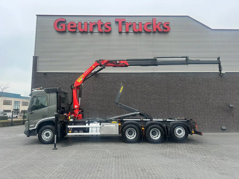 Volvo FM 460 8X4 PALFINGER + HAAKARMSYTEEM + PALFINGER PK 19.001 SLD 5 KRAAN/KRAN/CRANE/GRUA - Abrollkipper, Autokran: das Bild 1 Volvo FM 460 8X4 PALFINGER + HAAKARMSYTEEM + PALFINGER PK 19.001 SLD 5 KRAAN/KRAN/CRANE/GRUA - Abrollkipper, Autokran: das Bild 1