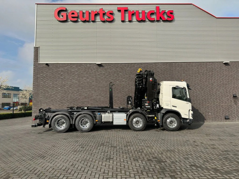 Abrollkipper, Autokran Volvo FMX 500 8X4 HIAB HAAKARM + HIAB 548 E-8 KRAAN/KRAN/CRANE/GRUA: das Bild 12 Abrollkipper, Autokran Volvo FMX 500 8X4 HIAB HAAKARM + HIAB 548 E-8 KRAAN/KRAN/CRANE/GRUA: das Bild 12