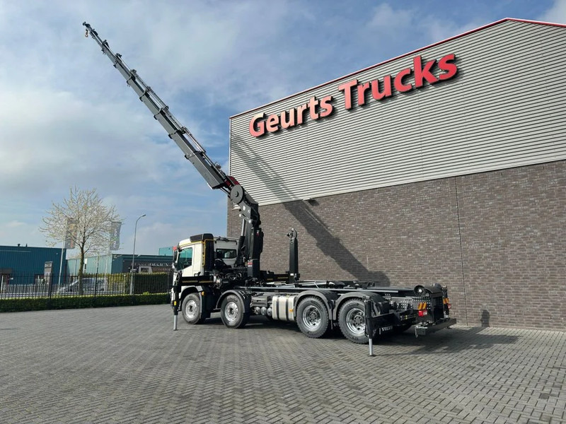 Abrollkipper, Autokran Volvo FMX 500 8X4 HIAB HAAKARM + HIAB 548 E-8 KRAAN/KRAN/CRANE/GRUA: das Bild 8 Abrollkipper, Autokran Volvo FMX 500 8X4 HIAB HAAKARM + HIAB 548 E-8 KRAAN/KRAN/CRANE/GRUA: das Bild 8