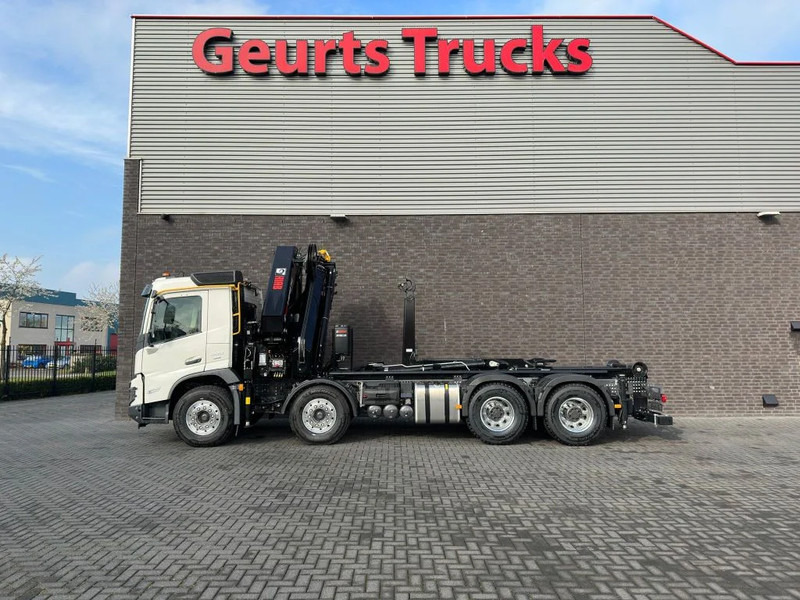 Abrollkipper, Autokran Volvo FMX 500 8X4 HIAB HAAKARM + HIAB 548 E-8 KRAAN/KRAN/CRANE/GRUA: das Bild 9 Abrollkipper, Autokran Volvo FMX 500 8X4 HIAB HAAKARM + HIAB 548 E-8 KRAAN/KRAN/CRANE/GRUA: das Bild 9