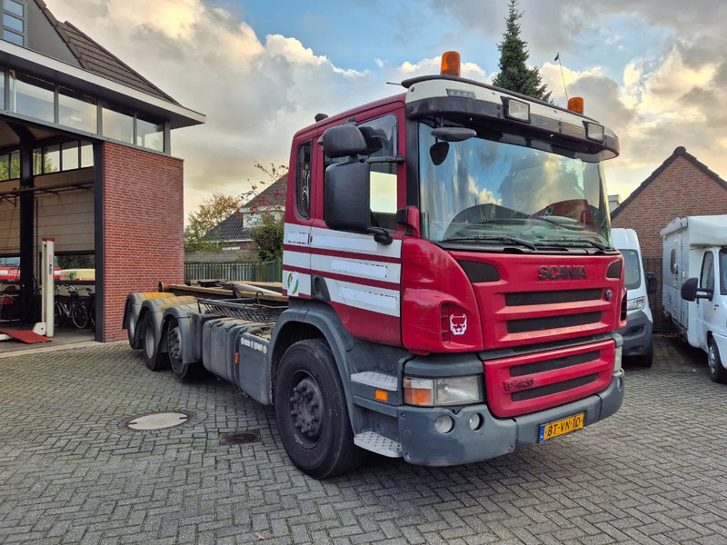 Scania P 420 8x2.. manuel gearbox. - Seil Abrollkipper: das Bild 1 Scania P 420 8x2.. manuel gearbox. - Seil Abrollkipper: das Bild 1