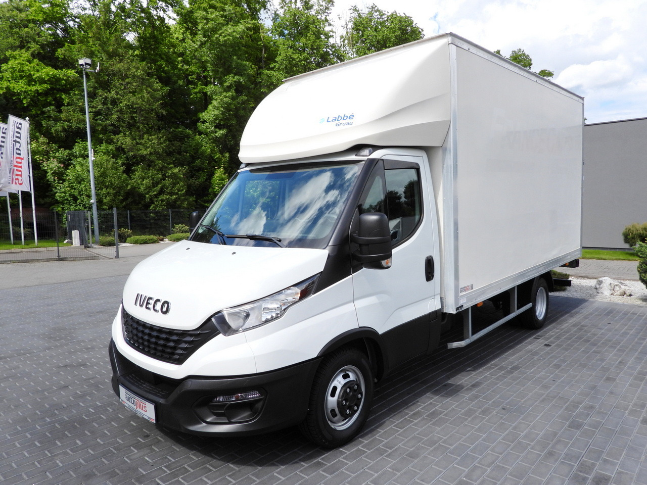 Koffer Transporter IVECO DAILY 35C16 BOX LIFT 8 PALLETS CRUISE CONTROL TWIN WHEELS AIR CONDITIONING  160HP: das Bild 6