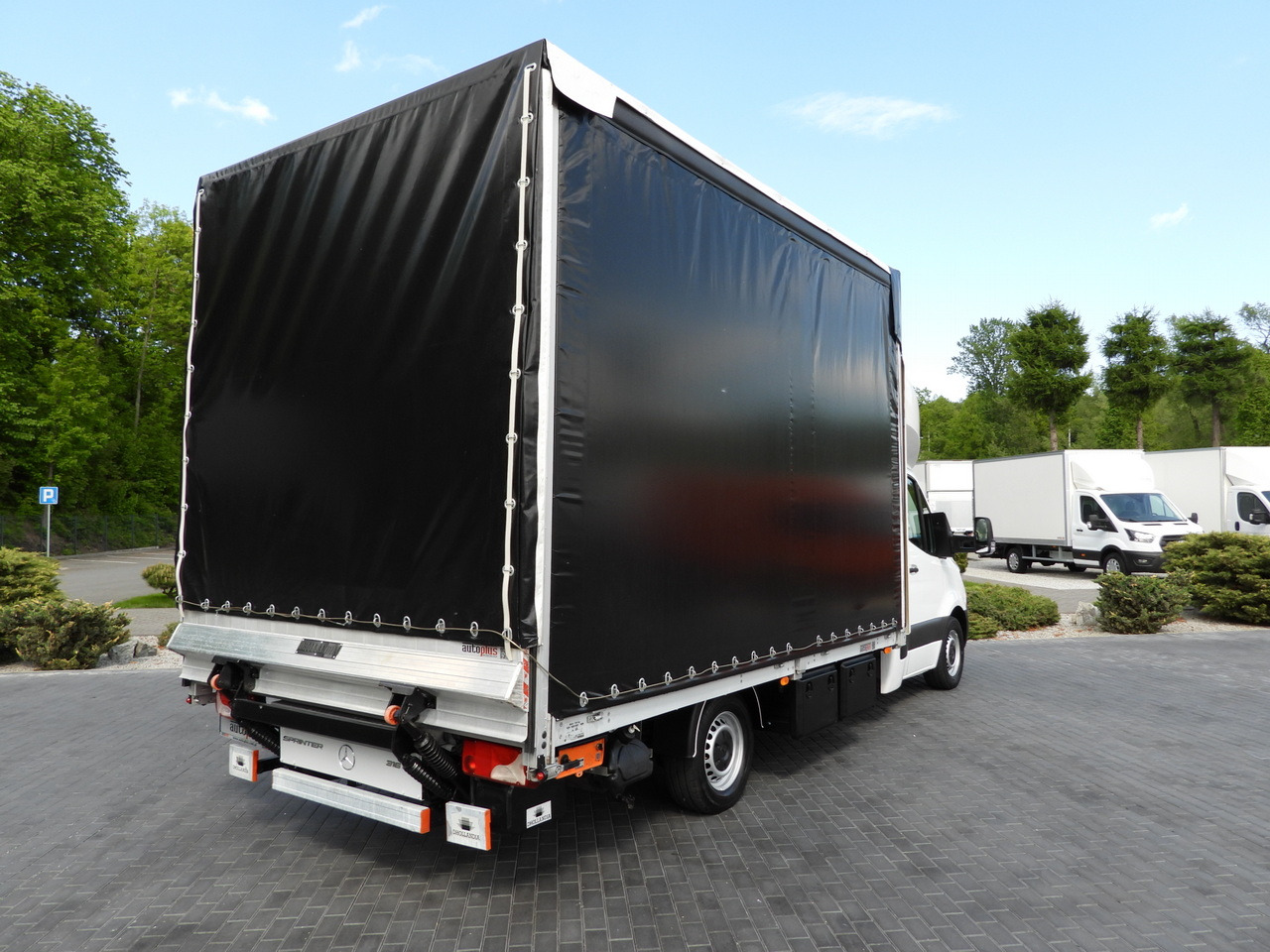 MERCEDES SPRINTER 316 TARPAULIN LIFT 10 PALLETS WEBASTO CRUISE CONTROL PNEUMATICS AIR CONDITIONING 160HP - Planen Transporter: das Bild 3 MERCEDES SPRINTER 316 TARPAULIN LIFT 10 PALLETS WEBASTO CRUISE CONTROL PNEUMATICS AIR CONDITIONING 160HP - Planen Transporter: das Bild 3
