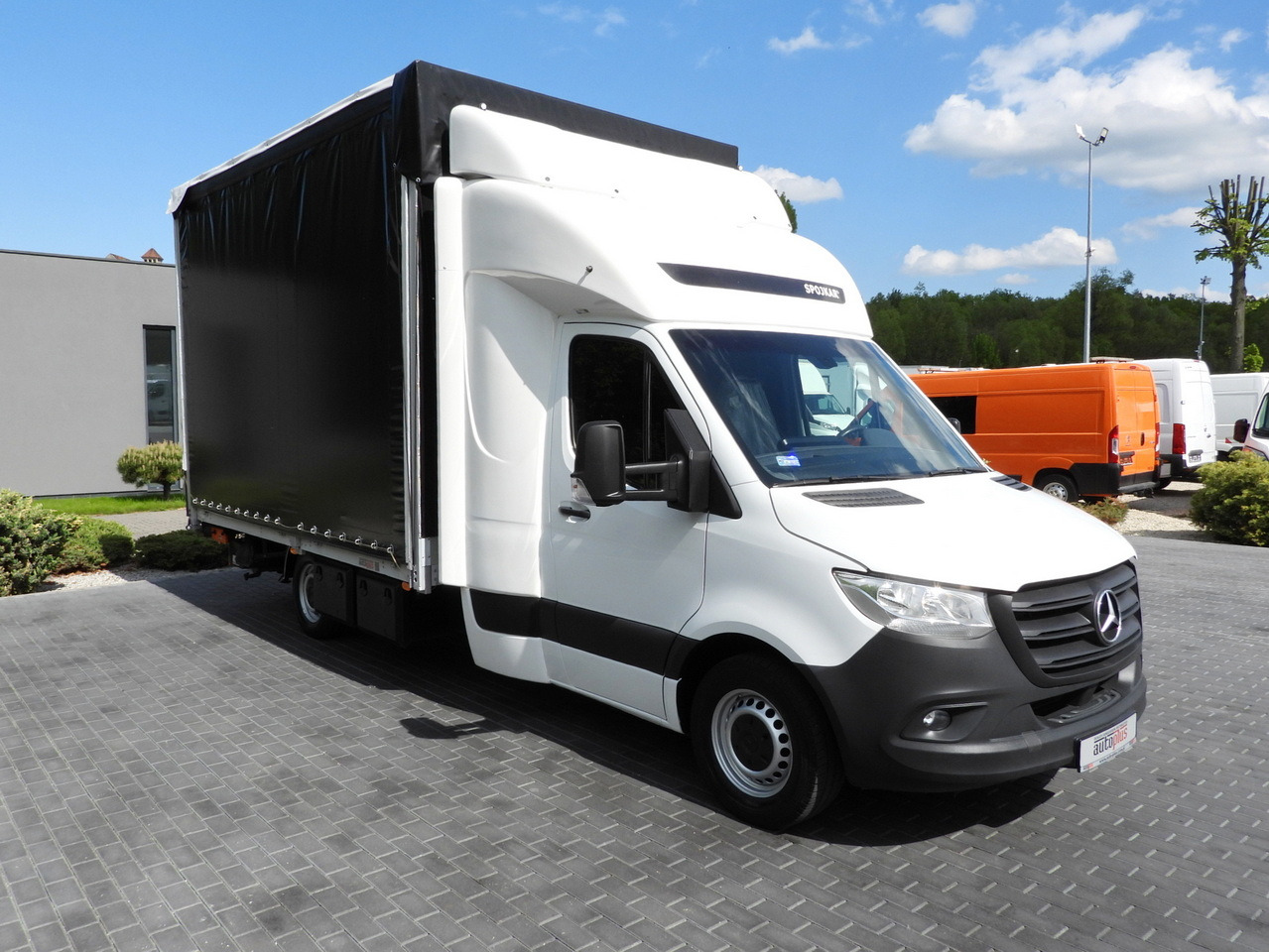 MERCEDES SPRINTER 316 TARPAULIN LIFT 10 PALLETS WEBASTO CRUISE CONTROL PNEUMATICS AIR CONDITIONING 160HP - Planen Transporter: das Bild 4 MERCEDES SPRINTER 316 TARPAULIN LIFT 10 PALLETS WEBASTO CRUISE CONTROL PNEUMATICS AIR CONDITIONING 160HP - Planen Transporter: das Bild 4