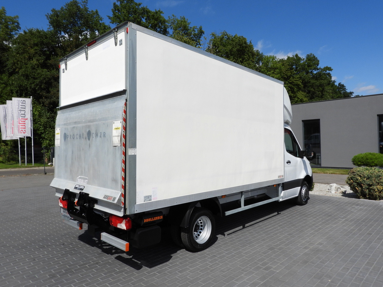 Koffer Transporter MERCEDES SPRINTER 514 BOX LIFT 8 PALLETS CRUISE CONTROL TWIN WHEELS AIR CONDITIONING 140HP: das Bild 13 Koffer Transporter MERCEDES SPRINTER 514 BOX LIFT 8 PALLETS CRUISE CONTROL TWIN WHEELS AIR CONDITIONING 140HP: das Bild 13