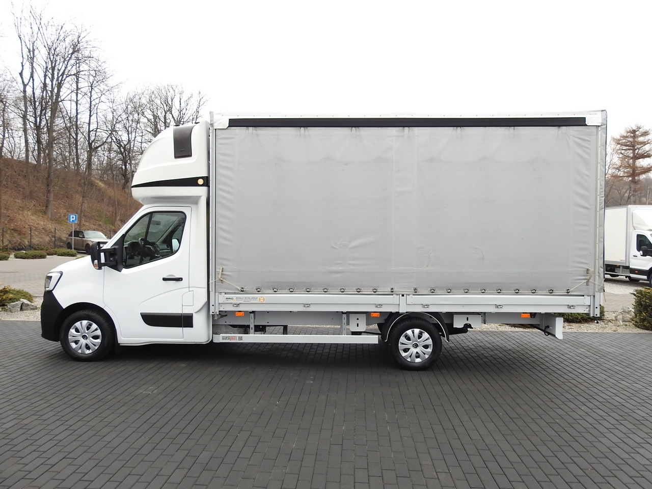Planen Transporter RENAULT MASTER  TARPAULIN 10 PALLETS WEBASTO CRUISE CONTROL LED LIGHTS PNEUMATICS AIR CONDITIONING  165HP: das Bild 9