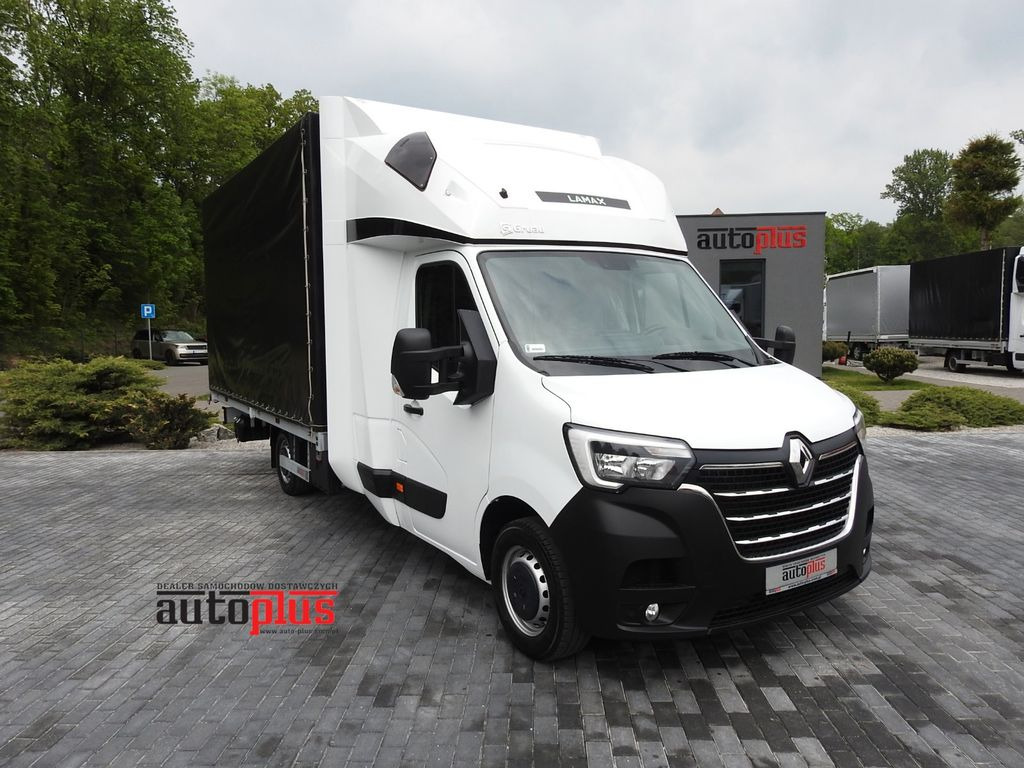 Renault MASTER PRITSCHE PLANE 10 PALETTEN WEBASTO A/C - Planen Transporter, Transporter mit Doppelkabine: das Bild 1 Renault MASTER PRITSCHE PLANE 10 PALETTEN WEBASTO A/C - Planen Transporter, Transporter mit Doppelkabine: das Bild 1
