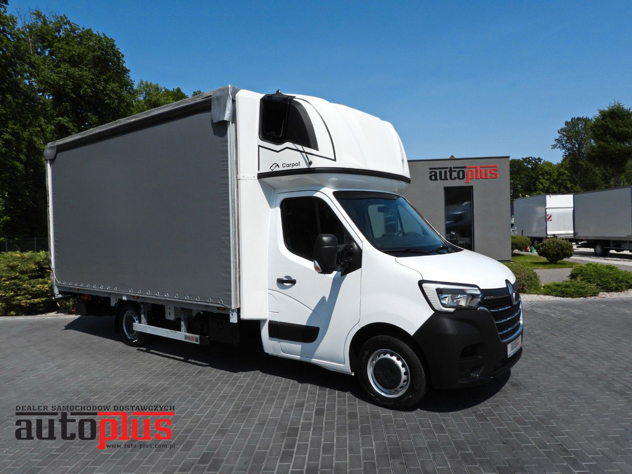 Renault MASTER PRITSCHE PLANE AUFZUG 10 PALETTEN WEBAST - Planen Transporter: das Bild 1 Renault MASTER PRITSCHE PLANE AUFZUG 10 PALETTEN WEBAST - Planen Transporter: das Bild 1