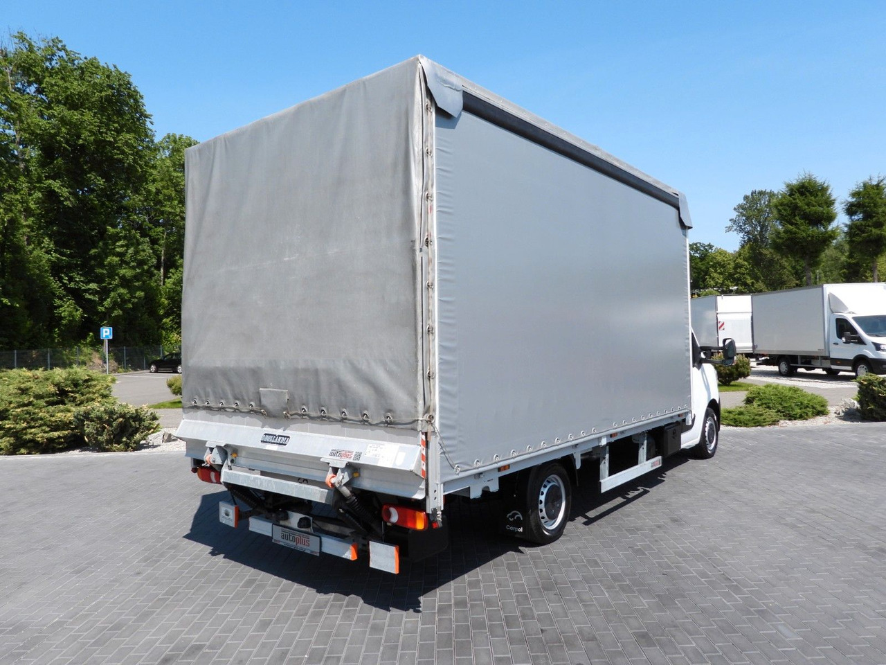 Renault MASTER PRITSCHE PLANE AUFZUG 10 PALETTEN WEBAST - Planen Transporter: das Bild 3 Renault MASTER PRITSCHE PLANE AUFZUG 10 PALETTEN WEBAST - Planen Transporter: das Bild 3