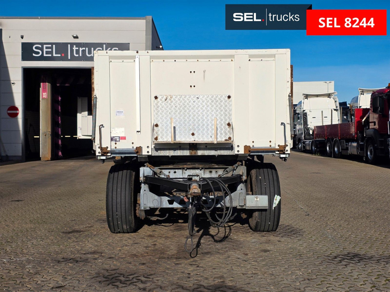 Ackermann PA-F18/7,1E BPA+ / Baustoff / 40 mm - Pritschenanhänger/ Plattformanhänger: das Bild 2 Ackermann PA-F18/7,1E BPA+ / Baustoff / 40 mm - Pritschenanhänger/ Plattformanhänger: das Bild 2