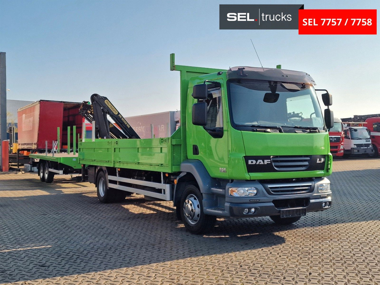 DAF LF 55.280 / Palfinger PK 9002EH / Komplettpreis - Autokran: das Bild 3 DAF LF 55.280 / Palfinger PK 9002EH / Komplettpreis - Autokran: das Bild 3