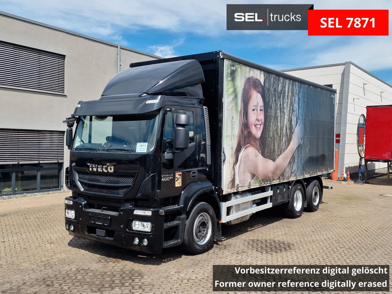 Iveco Stralis 400 / Staplerhalterung / Lenk-Liftachse - Plane LKW: das Bild 1 Iveco Stralis 400 / Staplerhalterung / Lenk-Liftachse - Plane LKW: das Bild 1