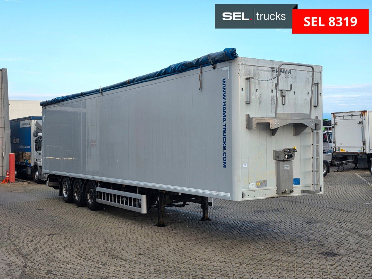 Knapen K100 - Schubboden Auflieger: das Bild 1 Knapen K100 - Schubboden Auflieger: das Bild 1