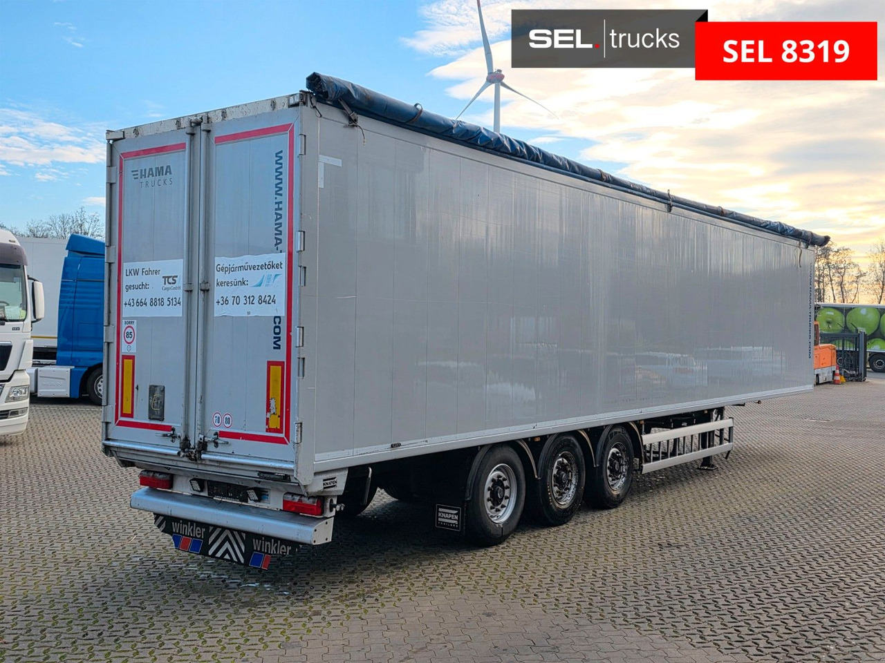 Knapen K100 - Schubboden Auflieger: das Bild 5 Knapen K100 - Schubboden Auflieger: das Bild 5