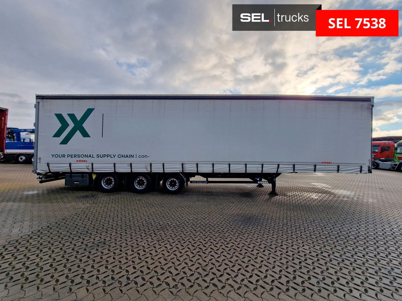 Kögel S24-1 / Hubdach / EDSCHA - Planenauflieger: das Bild 4 Kögel S24-1 / Hubdach / EDSCHA - Planenauflieger: das Bild 4