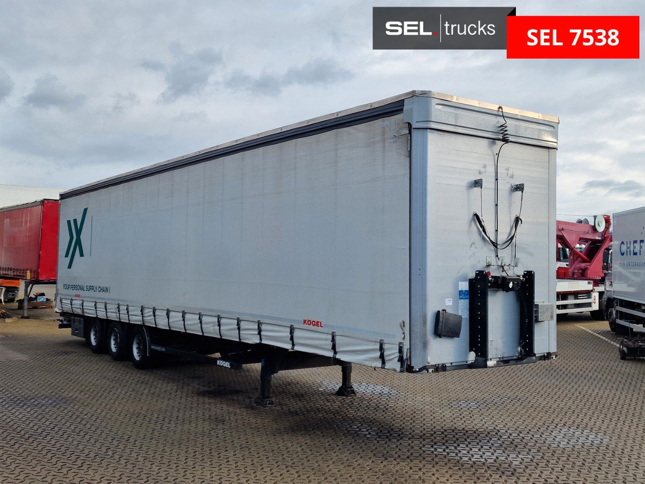 Kögel S24-1 / Hubdach / EDSCHA - Planenauflieger: das Bild 3 Kögel S24-1 / Hubdach / EDSCHA - Planenauflieger: das Bild 3