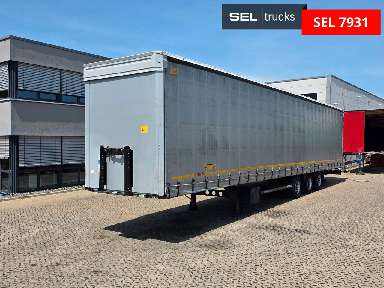 Kögel S24 -1 / Long Trailer 14,90m / Hubdach / Mega - Planenauflieger: das Bild 1 Kögel S24 -1 / Long Trailer 14,90m / Hubdach / Mega - Planenauflieger: das Bild 1