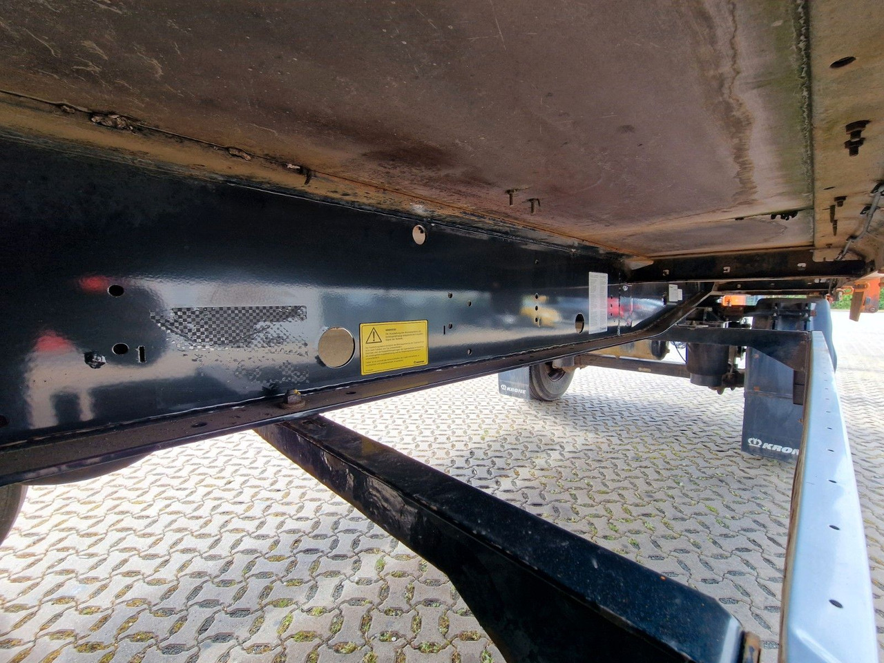 Pritschenanhänger/ Plattformanhänger Krone AZ / Baustoff / 40 mm: das Bild 18