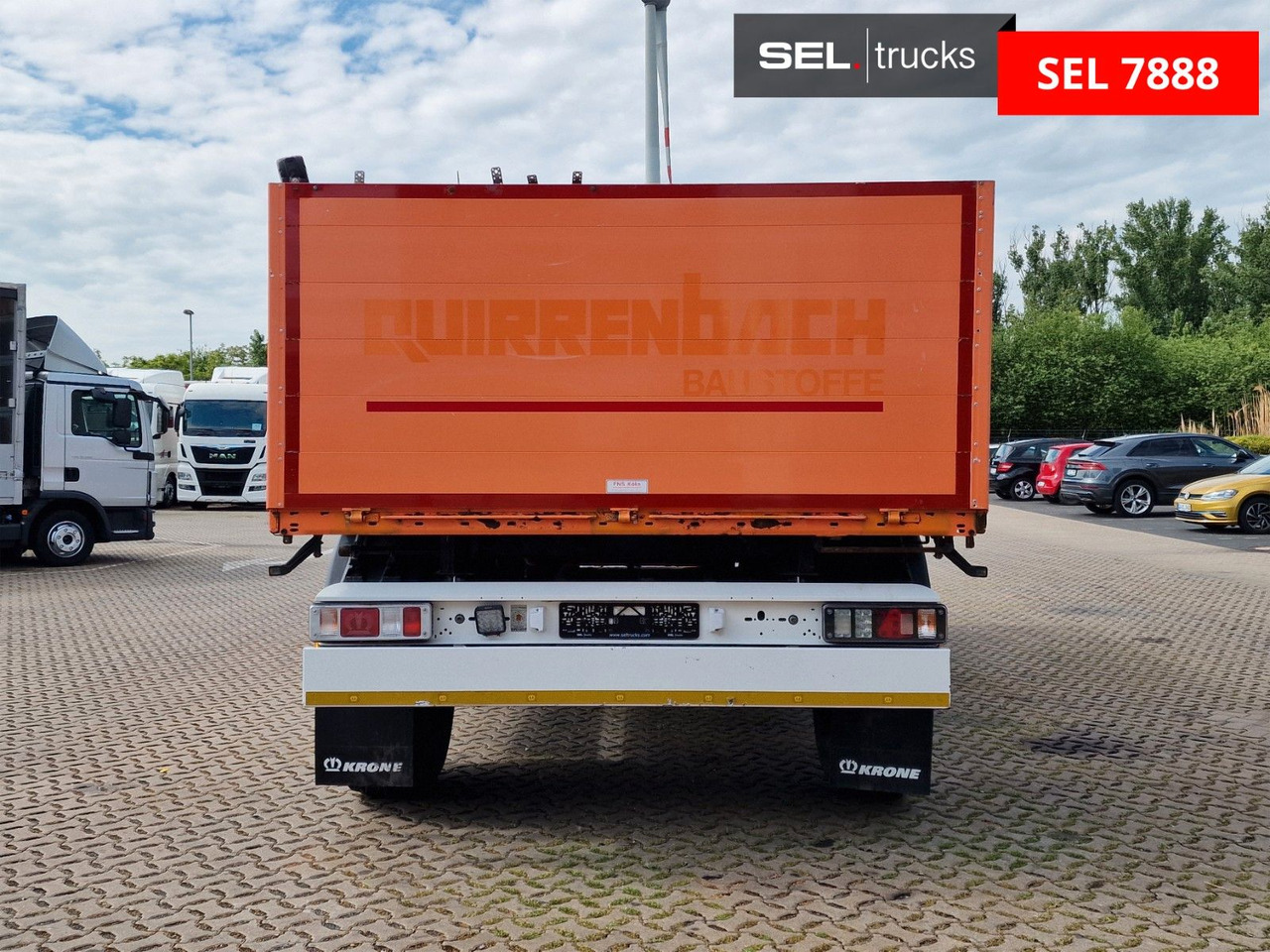 Pritschenanhänger/ Plattformanhänger Krone AZ / Baustoff / 40 mm: das Bild 6