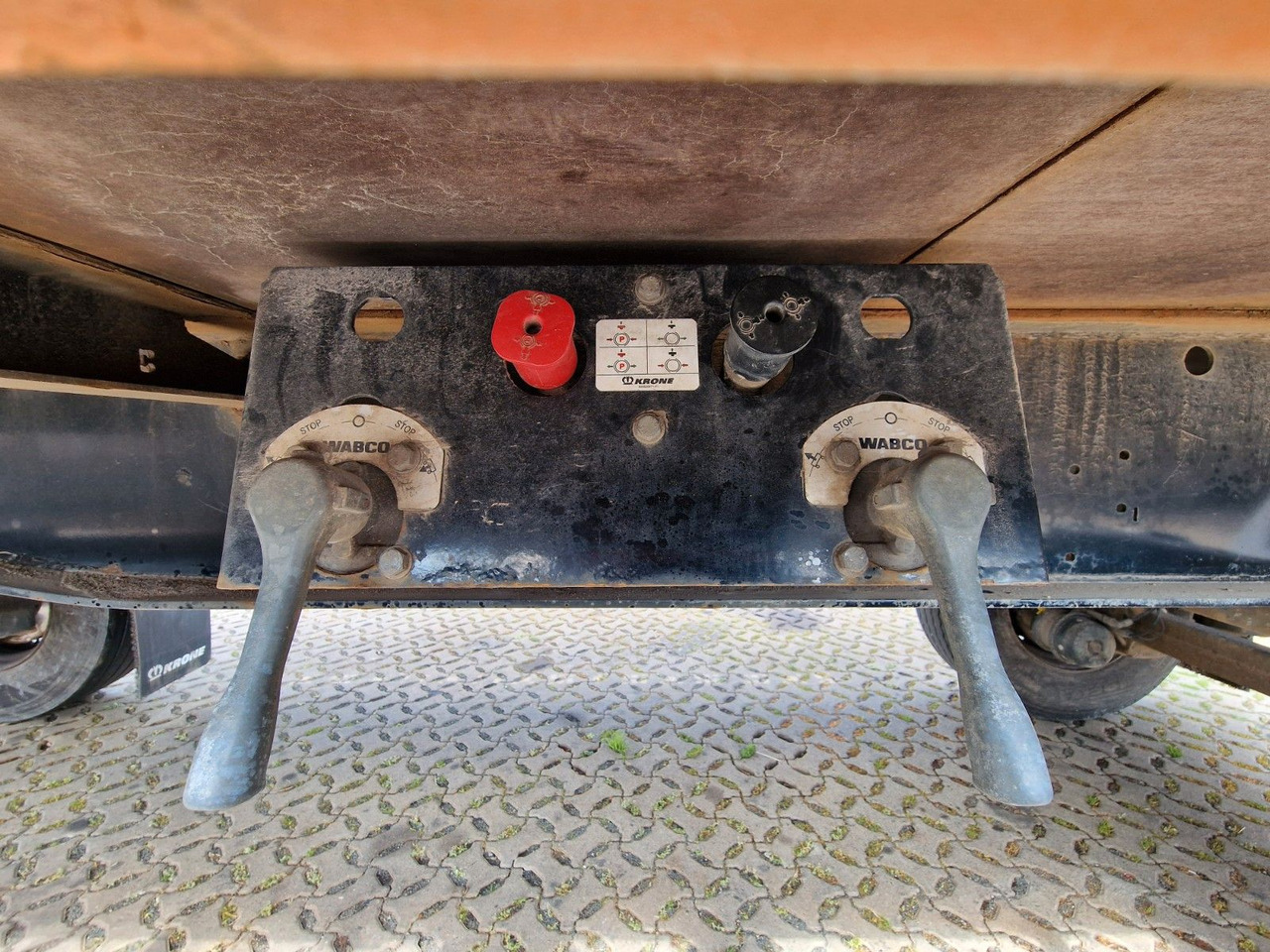 Pritschenanhänger/ Plattformanhänger Krone AZ / Baustoff / 40 mm: das Bild 15