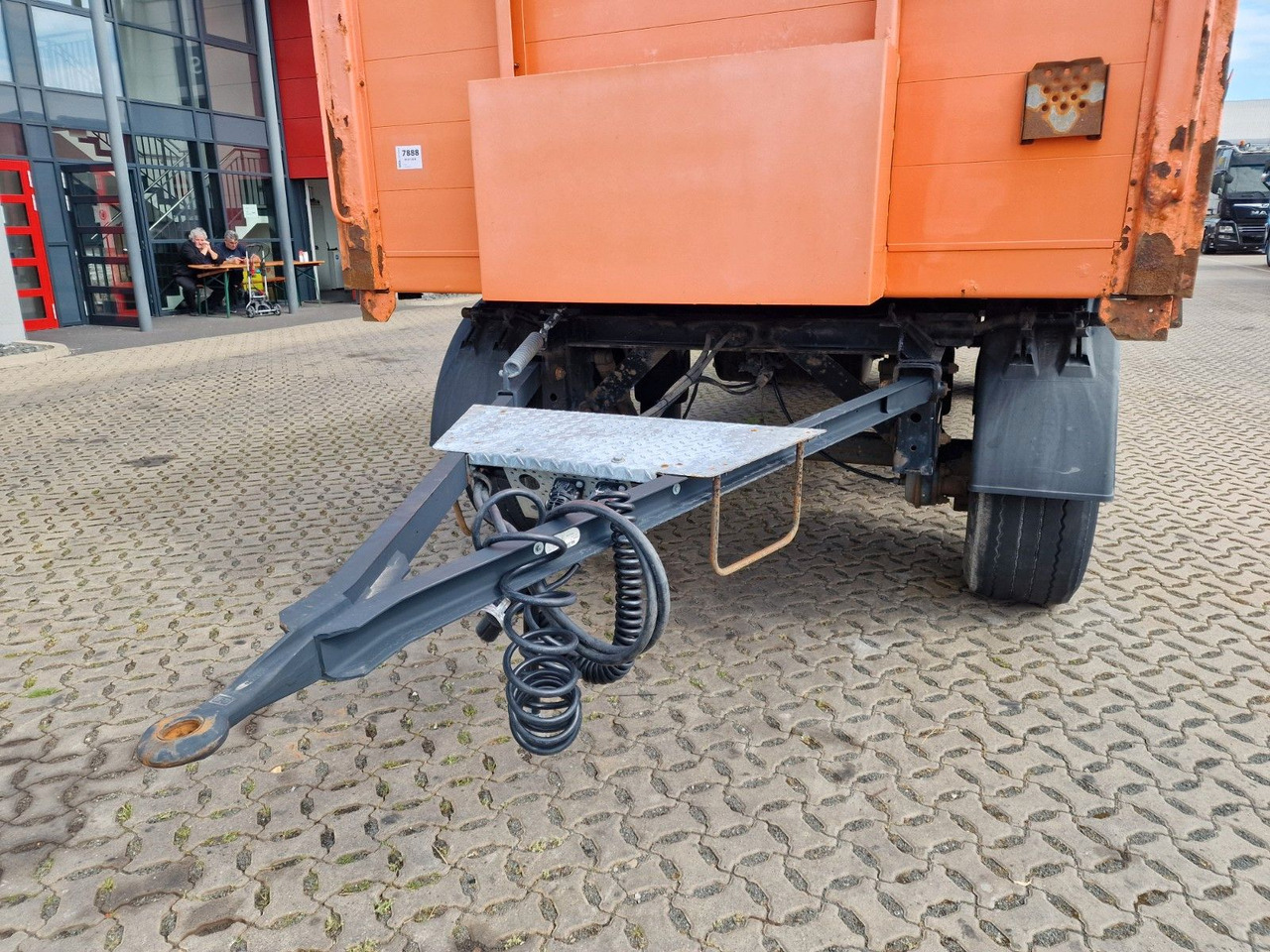Pritschenanhänger/ Plattformanhänger Krone AZ / Baustoff / 40 mm: das Bild 19